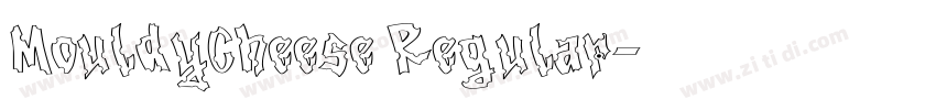 MouldyCheese Regular字体转换